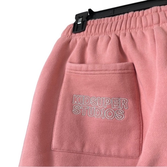 LUISAVIAROMA KIDSUPER STUDIOS Kidsuper Logo Cotton Sweatpants Size Small - Picture 10 of 16